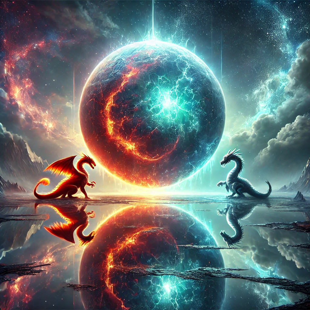 The Ætheric Mirror Land & the Incubation of the Celestial Egg